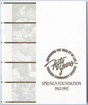 Springs Foundation Booklet - Accession 1065 - M480 (531) by Springs Foundation, Inc.