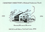Bethesda Presbyterian Church Cemetery Directory - Accession 885 - M400 (451)