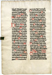 Missal, Sanctorale- Med MS 18B