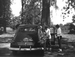 1947 - Elizabeth "Lib" Mahon and Betsy Jochum at Pleasant Lake , Michigan by Elizabeth Mahon and Betsy Jochum