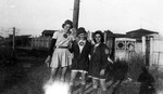 1951, circa. - Jaynie Krick, Unidentified, and Migdalia Perez by Jean Anna Faut, Jaynie Krick, and Migdalia Perez