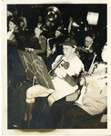 1940's circa - Jean Faut Playing Trumpet with Shriner's Band by Jean Anna Faut, South Bend Blue Sox, and The Shriners