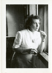 1946 - Jeanette Stocker Looking Out of a Window by Jeanette Stocker Bottazzi