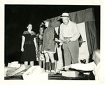 1947, 08 08 - Jean Faut Night by Jean Anna Faut, Joe Borland, South Bend Blue Sox, and Playland Park