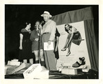 1947, 08 08 - Jean Faut Night by Jean Anna Faut, Joe borl, South Bend Blue Sox, and Playland Park