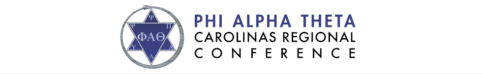 Phi Alpha Theta 2019 Carolinas Regional Conference