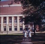 Marshals in Front of Byrnes Auditorium, late 1960s by Clarence H. and Anna E. Lutz Foundation and Louise Pettus Archives and Special Collections