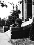 Front Entrance of Carnegie Library 1925 by Clarence H. and Anna E. Lutz Foundation and Louise Pettus Archives and Special Collections