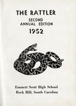 Emmett Scott School Yearbook - The Rattler 1952