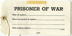 World War II Prisoner of War Tag - Accession 269 - M116 (148)