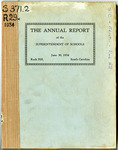 Superintendent of Schools Rock Hill Report - Accession 178 - M81 (102) by Rock Hill Schools Superintendent and R. C. Burts