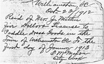 Joseph Mitlin Peddler's License - Accession 348 - M138 (174) by Joseph Mitlin Peddler
