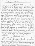 James Watson's Civil War "Camp Reminiscences" - Accession 452 - M186 (227) by James Adams Watson