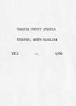 Chester County Schools History - Accession 596 - M255 (304)