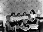 Students in Lobby of Phelps Hall, ca. 1949 by Winthrop University
