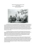 April 2020, Special Edition - Winthrop and the Influenza Pandemic of 1918 by Winthrop University Archives and Special Collections