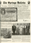 The Springs Bulletin - December 15, 1954 by Springs Cotton Mills