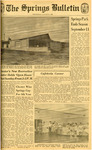 The Springs Bulletin - August 31, 1960 by Springs Cotton Mills