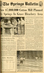 The Springs Bulletin - September 13, 1961 by Springs Cotton Mills