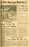 The Springs Bulletin - January 20, 1965 by Springs Cotton Mills