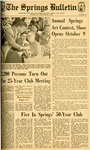 The Springs Bulletin - September 8, 1965 by Springs Cotton Mills