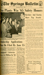 The Springs Bulletin - May 11, 1966 by Springs Cotton Mills