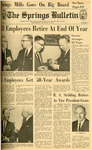 The Springs Bulletin - January 11, 1967 by Springs Cotton Mills