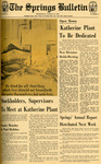 The Springs Bulletin - March 25, 1970