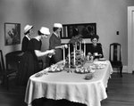 Home Management Students Serving Tea ca. 1962 by Winthrop University