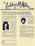The Roddey McMillan Record - April 1986 by Winthrop University