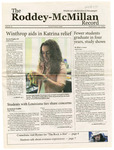The Roddey McMillan Record - September 14, 2005 by Winthrop University