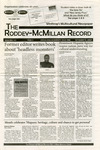 The Roddey McMillan Record - September 12, 2007