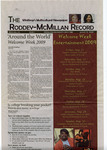 The Roddey McMillan Record - August 21, 2009 by Winthrop University