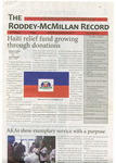 The Roddey McMillan Record - January 28, 2010