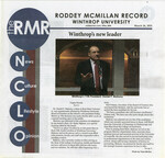 The Roddey McMillan Record - March 26, 2015 by Winthrop University