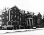 Thurmond Building in snow December 24, 1947 by Winthrop University
