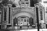 Withers Main Entrance April 1985 by Winthrop University